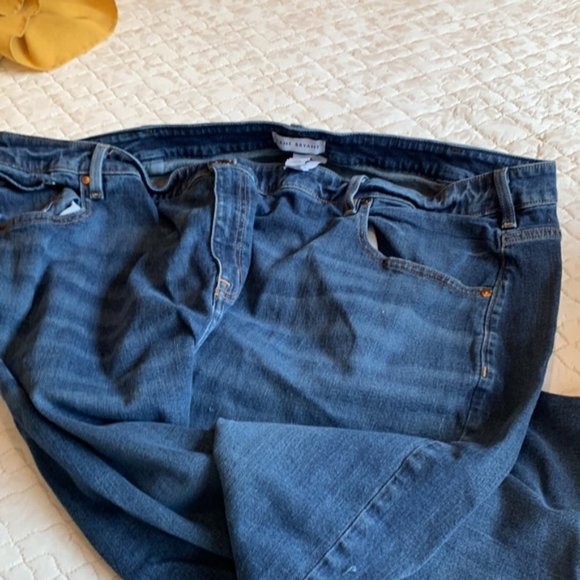 Lane Bryant long denim shots size 28 - Picture 2 of 7